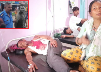 पुनर्वासमा अन्धाधुन एक ब्याक्तिले खुकुरी प्रहार गर्दा तीन जना घाइते