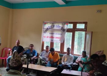 महाकाली सिंचाई जल उपभोक्ता संघ ब्लक ६ को १० औं वार्षिक साधारण सभा सम्पन्न