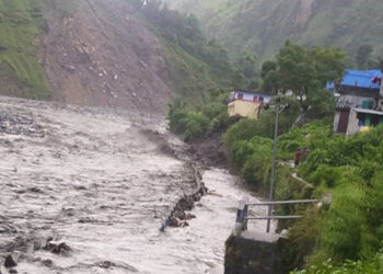 दार्चुलाको लास्कु खोलामा बाढी, ११ जना बेपत्ता