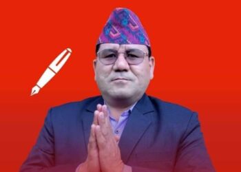 एमाले नेता कार्यकर्तापनि समाजवादीका उम्मेदवार रावलको प्रचारमा