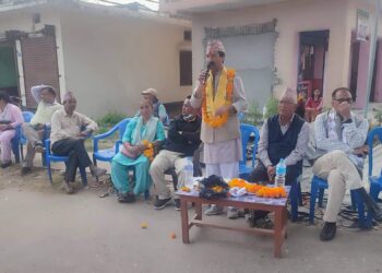 हामी सधै जनताकै साथमा छौँ, हुनेपनि छौँ ः बाम लोकतान्त्रिक गठबन्धन क्षेत्र ३(क)का उम्मेदवार भट्ट