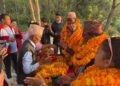 सहिद परिवारद्वारा पुर्वमन्त्री बिना मगरलाई आर्शिवाद