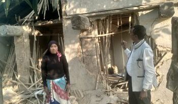 लालझाडीमा हात्ती आतंक रोकिएन, अहिले पनि नन्दगाउँ नजिकै हात्तीको बथान