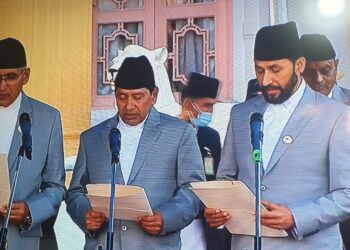 प्रहरीले पासपोर्ट र नागरिकता अनुसन्धान गरिरहेका रवि लामिछाने बने गृहमन्त्री