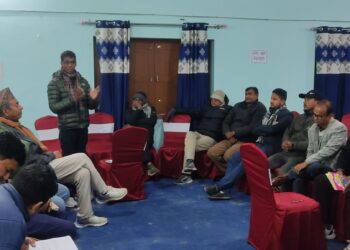 बेलडाँडीबाट निकुञ्ज प्रवेसका लागि आउदो शुक्रवार सम्म प्रवेश रुट संचालनमा ल्याउने ः बेलडाँडी गाउँपालिका अध्यक्ष राना