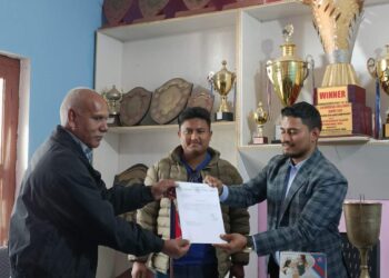 बेलडाँडी खेलकुद समितिका नवनियुक्त अध्यक्ष ठगुन्ना भन्छन् ः सबै खेललाई प्राथमिकताका साथ खेलविकासमा जोडदिने छु