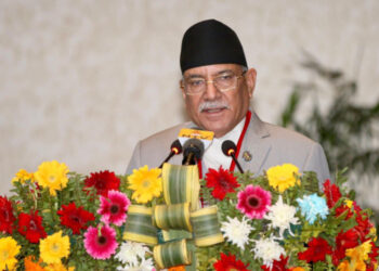 प्रधानमन्त्री पुष्पकमल दाहल प्रचण्ड सुदूरपश्चिम आउदै