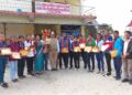 शुक्लाफाँटा नगरपालिकाद्धारा भलिबलका महिला खेलाडीलाई सम्मान