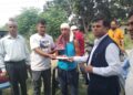 बाघको अाक्रमणमा परि मृत्यु भएका चन्द परिवारलाई क्रिया खर्च प्रदान