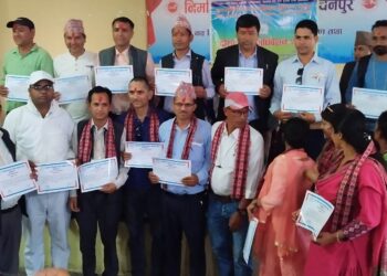 माध्यामिक विद्यालय शिक्षक यूनियन सुप प्रदेशको अध्यक्षमा भट्ट