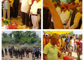 बेलडाँडी वडा नं.५ का निवर्तमान वडासदस्य गुरुङको निधनप्रति एमाले र वडा कार्यालयद्वारा दुःख व्यक्त
