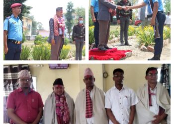 सुदूरपश्चिम प्रदेश आन्तरिक मामिला तथा कानुन मन्त्री सिंहद्धारा बेलडाँडी गाउँपालिका र इप्रका कार्यालयको अनुगमन