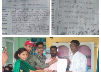 स्वतन्त्र विद्यार्थी युनियन रौलेश्वरद्धारा विभिन्न माग राख्दै पालिकालाई ज्ञापन