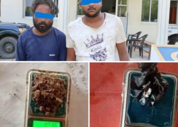 लागु औषध सहित दुइ जना भारतीय पक्राउ