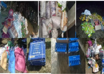 तस्करका लाखौँका अवैध समान सशस्त्र प्रहरीको फन्दामा