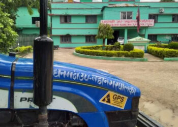 धनगढीमा फोहोर बोक्ने गाडीमा जिपीएस जडान