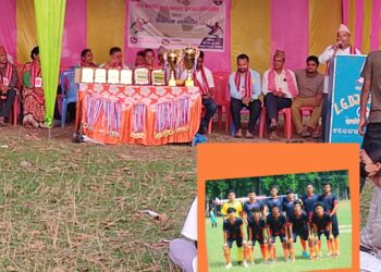 बेलडाँडी खुला फुटबल प्रतियोगिताको उपाधी झिलमिला युवा समाजलाई