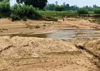 पथरैया नदीमा ६ वर्षदेखि पुल निर्माण कार्य अलपत्र