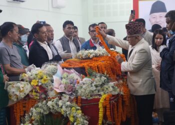 शीर्ष नेताहरुद्वारा सुवास नेम्वाङप्रति श्रद्धाञ्जली