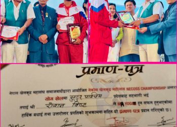बेलडाँडीका बिष्टको योगामा हेट्रिक, फेरि बने मिस्टर योगी