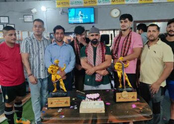 शारिरीक सुगठनमा स्वर्ण बिजेता चन्दलाई सम्मान