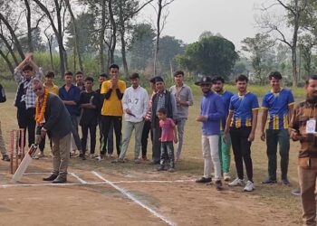 प्रदेश सदस्य बिष्टद्धारा बेलडाँडी क्रिकेट मेलाको उदघाटन्