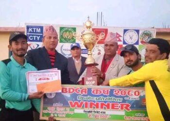 बिडिसिए कपको उपाधि निङ्लाशैनीलाई