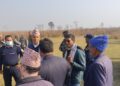 प्रमुख जिल्ला अधिकारीको टोलीद्वारा झिलमिला क्षेत्रको नेपाल– भारत सीमा अनुगमन