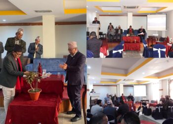 सुर्खेत जिल्लाका स्थानिय तहका प्रमुखहरुलाई वातावरणिय अध्ययन सम्बन्धि तालिम