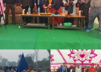 बेलौरीको चौथो नगर स्तरीय राष्ट्रपति रनिङ शिल्ड प्रतियोगिता सुरु