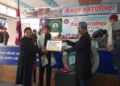 एसियन कराँते स्वर्ण पदक विजेता आकासलाई बाकाबीर खेलकुद पुरस्कार