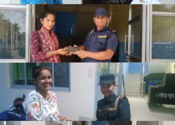 बेलडाँडी इलाका प्रहरी कार्यालयद्धारा हराएका मोवाईल फेलापारी सम्वन्धित धनीलाई बुझायो