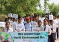विश्व वातावरण दिवसको अवसरमा लालझाडीमा बृक्षारोपण