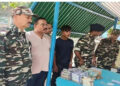 दार्चुला नेपाल–भारत जोड्ने झोलुंगे पुलमा २२ लाख भारुसहित एकजना नेपाली पक्राउ