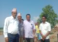 बाढीले भत्काईदिएको नहर मर्मत कार्यका लागि पालिका प्रमुख रानाद्धारा महाकाली सिंचाई कार्यालय प्रमुख घोडासैनीको ध्यानाकर्षण