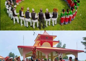 जिल्लाकै प्रख्यात गौरा हुने बेलडाँडी गौरा देवी महेश्वरी मन्दिरमा देउडा कार्यक्रम पनि हुने