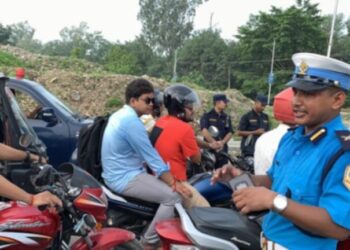 कञ्चनपुर ट्राफिक प्रहरीको एक्सन : गत वर्ष १२ हजार, ४९९ सवारी साधनमाथि कार्बाही