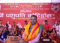पशुपति कोटिहोम : दलित समुदायका प्रथम आचार्य गुरुदेव कृष्ण दमाईलाई कोटिहोममा भव्य स्वागत तथा अभिनन्दन