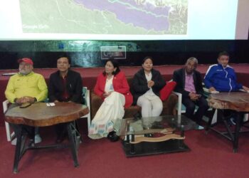 “ग्रेट हिमालयन ट्रेल तल्लो खण्ड“को पदयात्रा सम्बन्धि बृत्तचित्र प्रदर्शन
