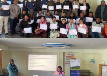 कालिकोटमा तीन दिने प्राकृतिक स्रोतमा आधारित व्यावसायिक मोडेल प्रशिक्षक प्रशिक्षण तालीम सम्पन्न