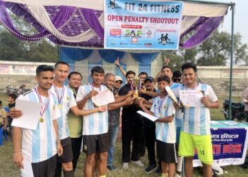 बेलडाँडी लाई प्रथम खुला पेनाल्टी सुट आउटको उपाधी