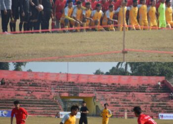 कैलालीको धनगढी रंगशालामा सुदूरपश्चिम प्रदेश लिग फुटबल प्रतियोगिता शुरू