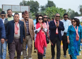 मैत्रीपुर्ण पुरुष तथा महिला फुटवल प्रतियोगिता सम्पन्न, पुरुष र महिला तर्फ रातो विजय