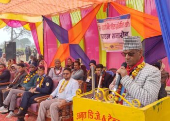बेलडाँडीमा राष्ट्रपति रनिङ सिल्ड प्रतियोगिता सुरू
