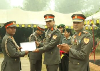 हिम्मतपुर बिओपीका इन्चार्ज ईन्सपेक्टर विष्टलाई पुरस्कार