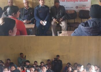 पुनर्वासको सरस्वती माविमा लागुऔषध दुर्व्यसनविरुद्ध सचेतनामूलक कार्यक्रम सम्पन्न