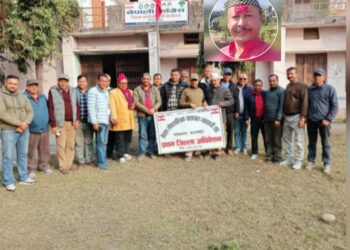 युवा ब्यवसायी निराजन थापाको नेतृत्वमा नेपाल लोकतान्त्रिक यातायात ब्यवसायी संघ गठन 