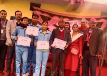 भीमदत्त नगरपालिका आधारभूत तह स्तरिय हाजिरी जवाफ प्रतियोगितामा लक्ष्मी मावि प्रथम