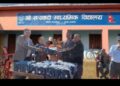 सत्यवादीका विद्यार्थी न्यानो स्वीटर वितरण