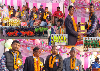 तेस्रो लालझाडी अध्यक्ष कप फुटबल प्रतियोगिता सुरू, युवाका २० र भेट्ररानका ८ टिमको सहभागिता